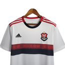 Camisa Flamengo II 19/20 Torcedor Adidas Masculina - Branca com detalhes em vermelho e preto