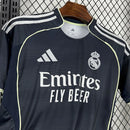 Camisa Real Madrid II Away 25/26 - Preto - Adidas