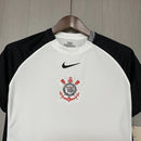 Camisa Corinthians Titular 25/26 - Versão Feminina Baby Look