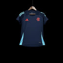 Camisa Flamengo Treino 2024/25 - Feminina Adidas - Azul escuro
