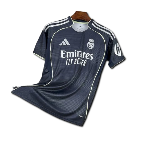 Camisa Real Madrid II Away 25/26 - Preto - Adidas