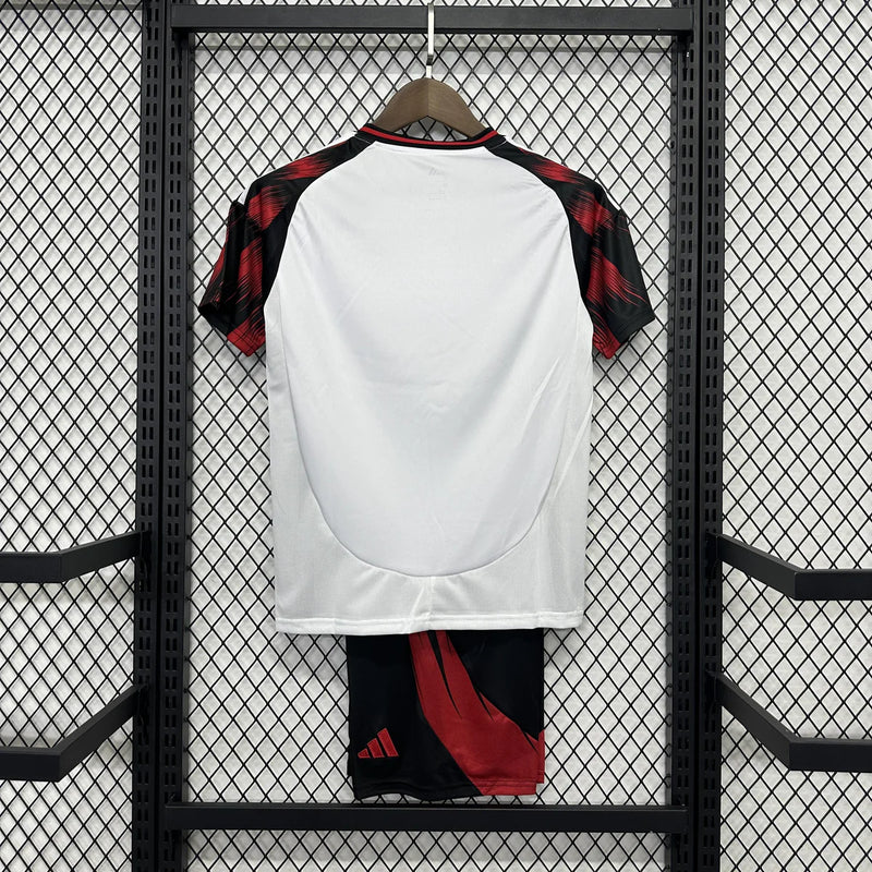 Conjunto Infantil Flamengo II 25/26 - Branca