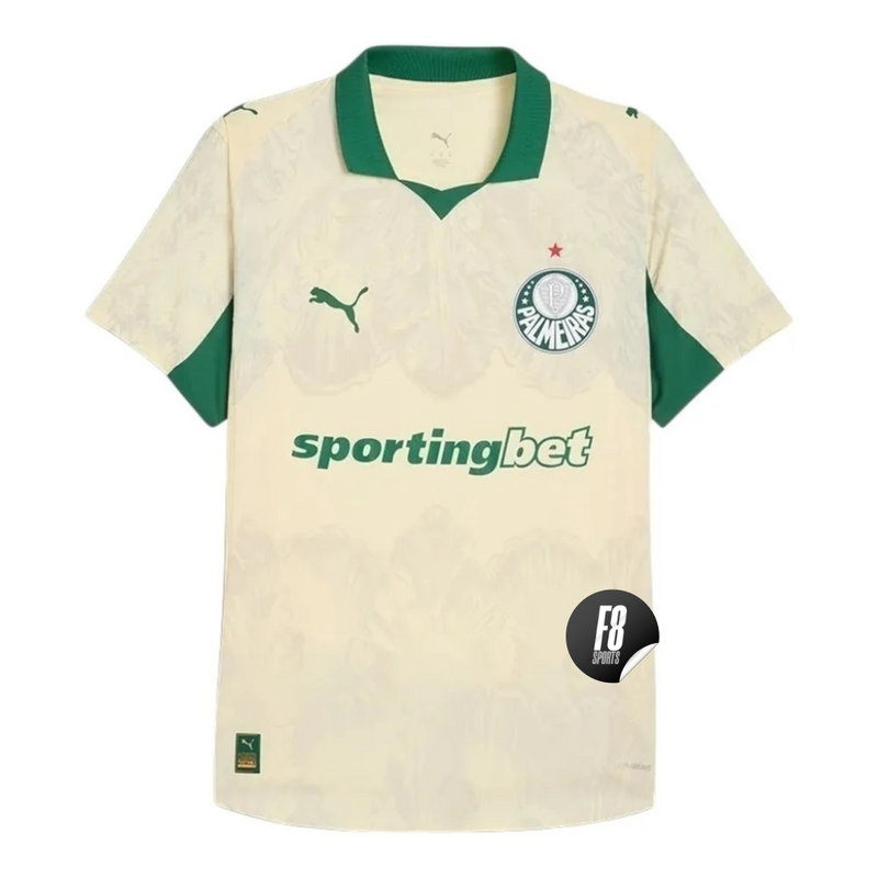 Palmeiras Edição especial Mundial de Clubes 25/26 - Torcedor Puma Masculina - Bege e verde