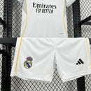 Kit Infantil Real Madrid 25/26 Adidas - Branco