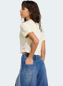 Cropped Flamengo Feminina Jogo 3 Adidas 2025/26