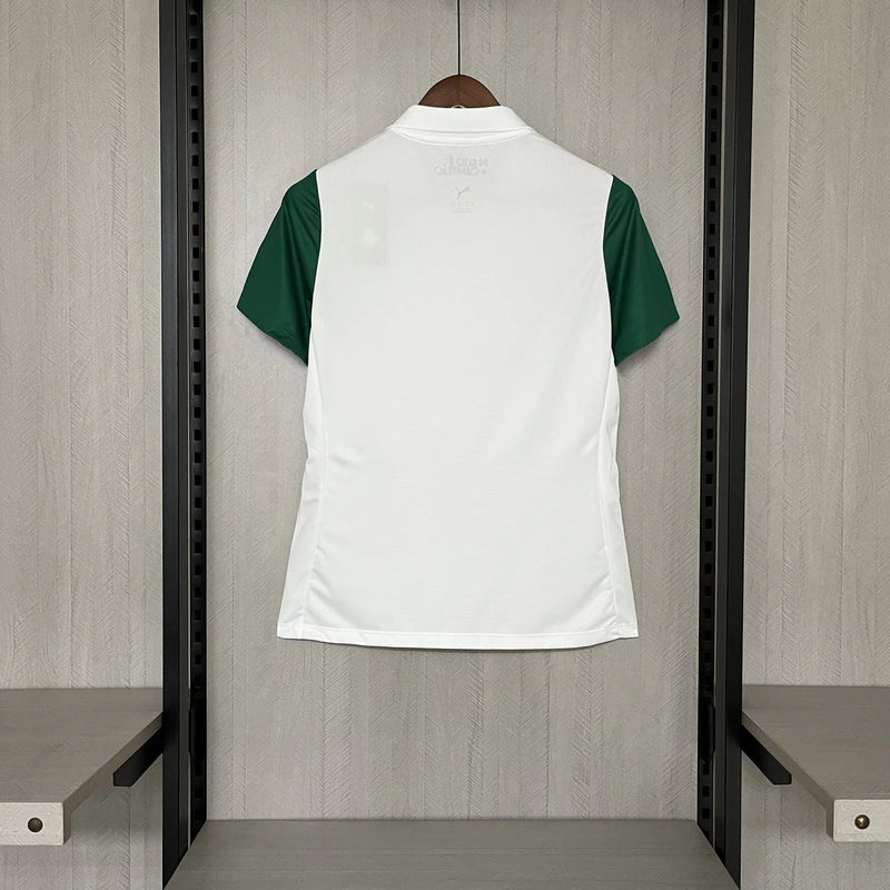 Camisa Palmeiras II 25/26 - Versão Feminina Baby Look Branca