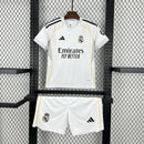 Kit Infantil Real Madrid 25/26 Adidas - Branco