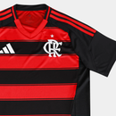 Camisa Flamengo I 25/26 -Masculino - Vermelho e Preto