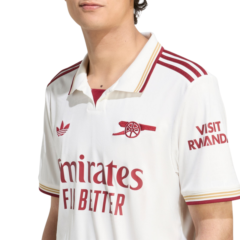 Camisa Arsenal Third 25/26 Torcedor Adidas Masculino - Bege