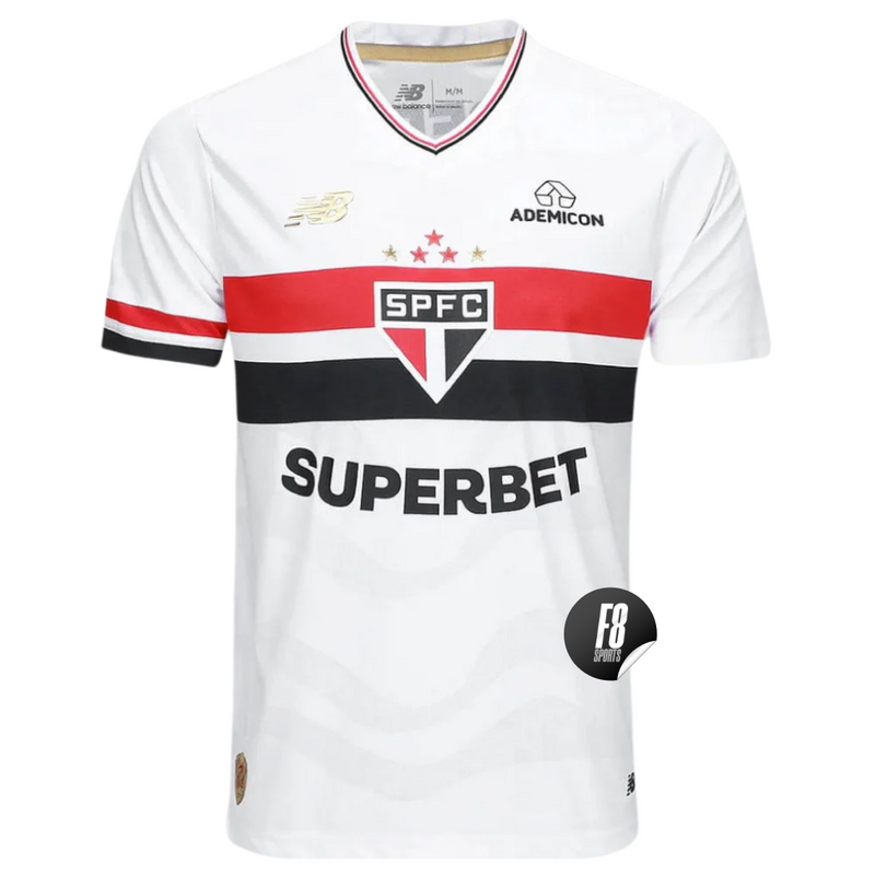 Camisa São Paulo I 25/26 - New Balance Masculino