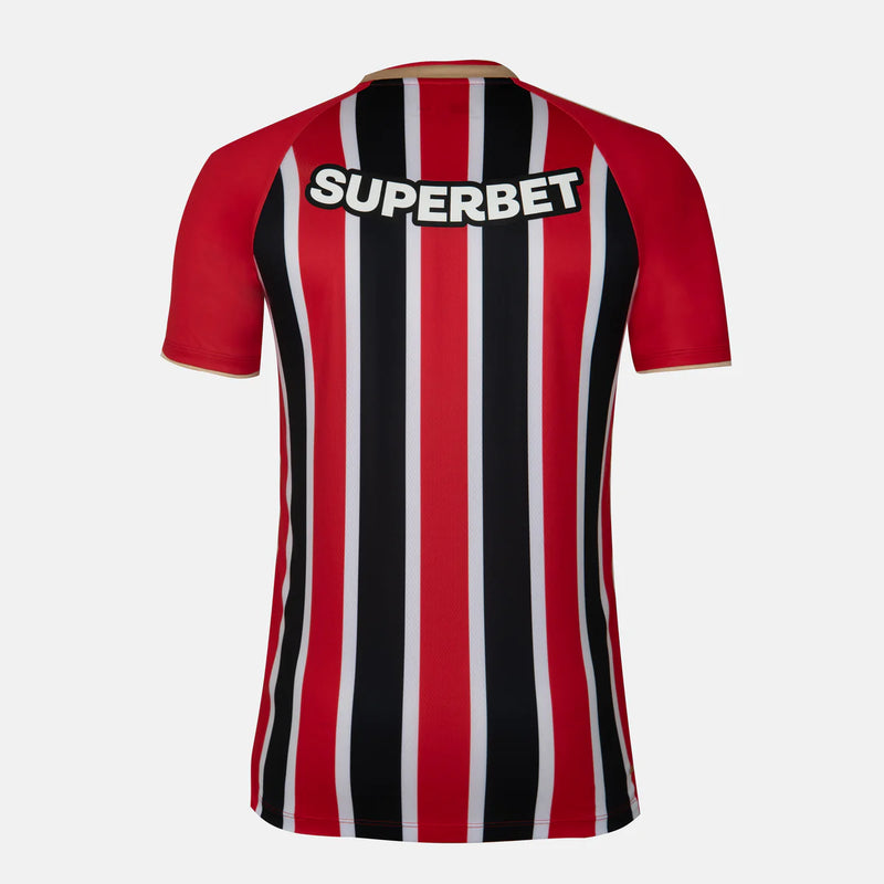 Camisa São Paulo Fora 25/26 - Vermelha Feminina