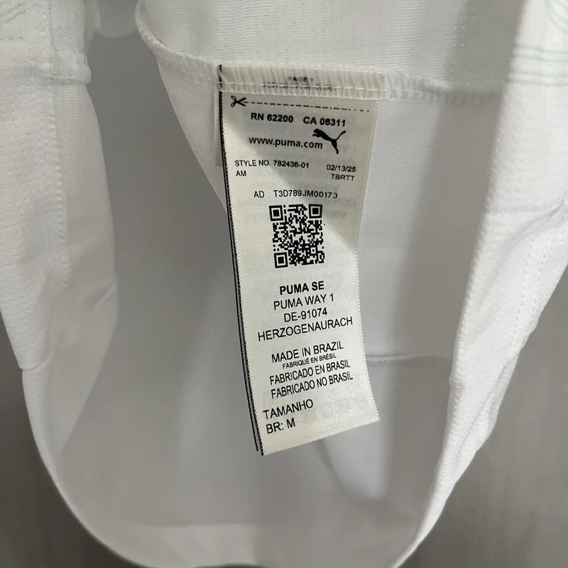 Camisa Palmeiras II 25/26 - Versão Feminina Baby Look Branca