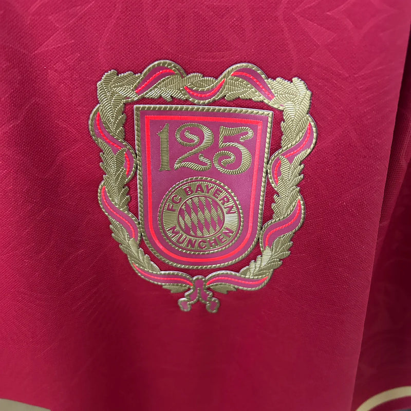 Camisa Bayern de Munique Edição Especial 25/26 - 125 Anos Vermelha Torcedor