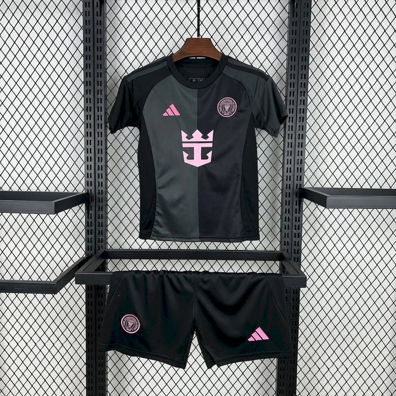 Kit Infantil Inter Miami II 25/26 Adidas - Preto