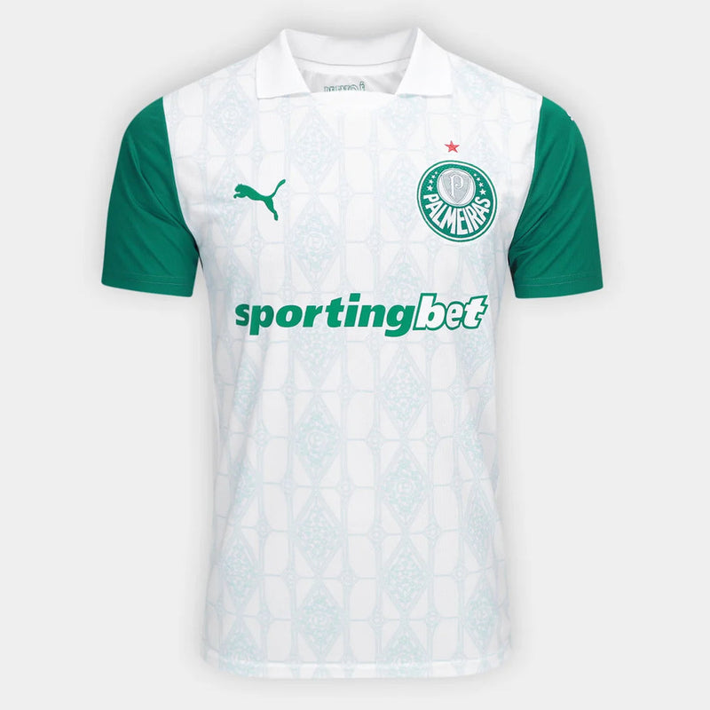 Camisa Palmeiras Madureira Puma 24/25 - Versão Torcedor Branca