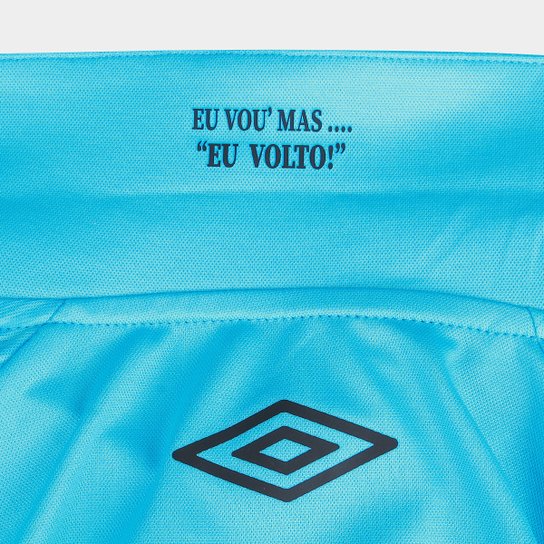 Camisa Santos 25/26 s/n Torcedor Edição Especial Umbro Masculina - Azul+Preto