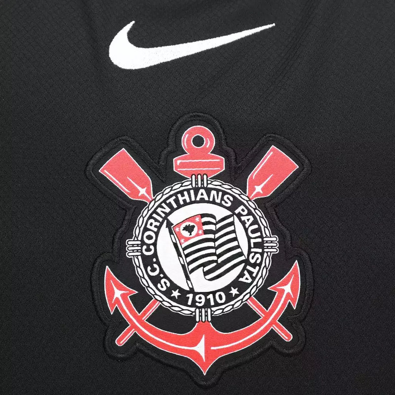 Camisa Corinthians II 2025/26 - Versao torcedor - Preta