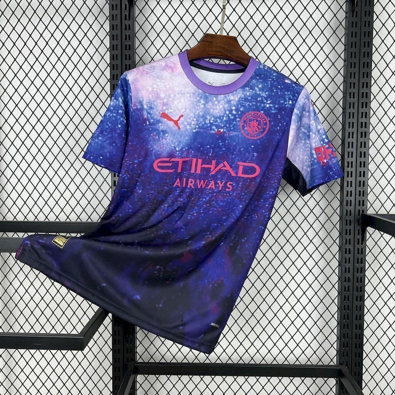 Camisa Manchester City 2024/25 Edição Especial - Torcedor Masculina - Roxa