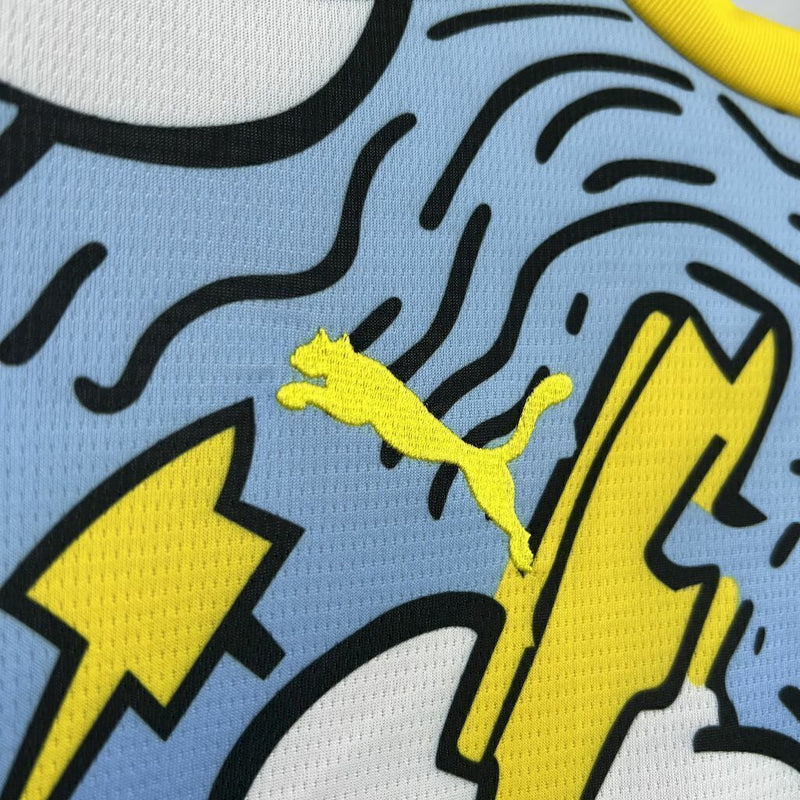 Camisa Manchester City 2025/26 Edição Especial - Torcedor Masculina - Azul