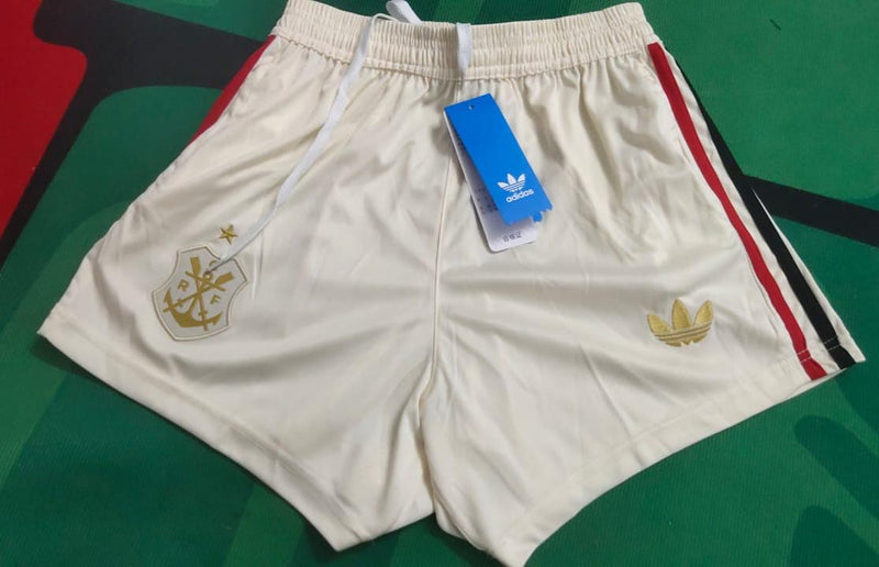 Conjunto Flamengo Gold - Manto 3 - Feminino