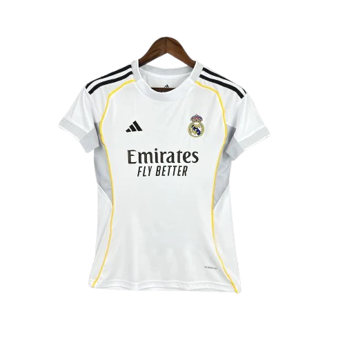 Camisa Real Madrid I 25/26 Feminina - Adidas