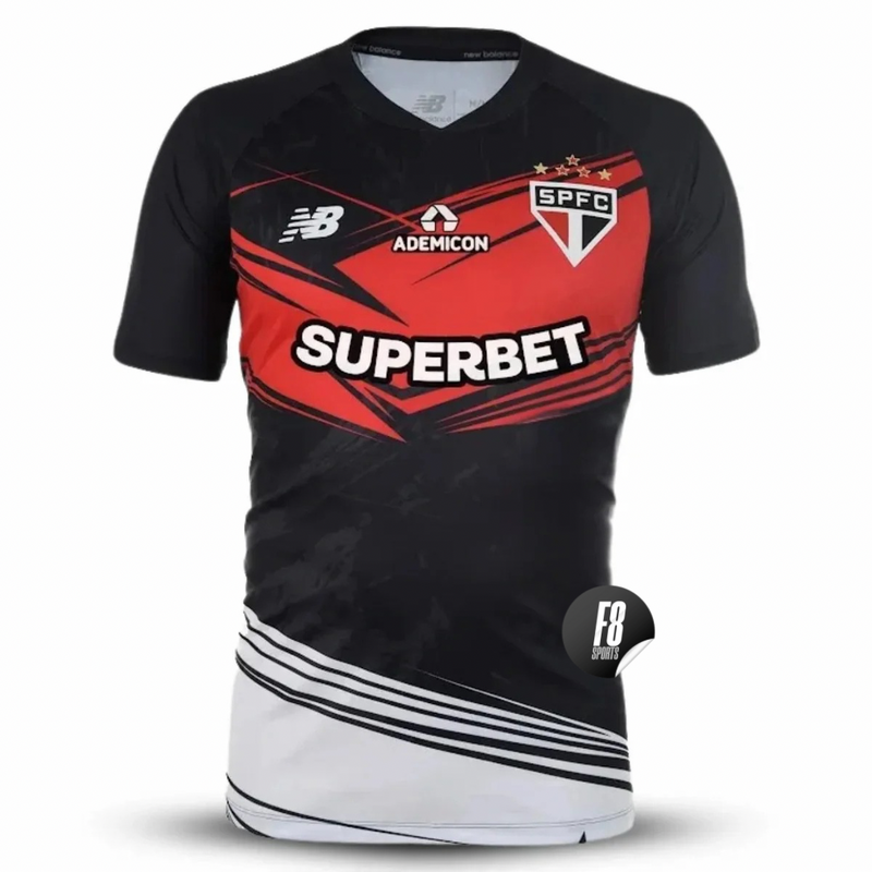 Camisa Goleiro do São Paulo 2025/26- Preta