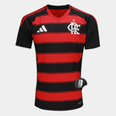 Camisa Flamengo I 25/26 -Masculino - Vermelho e Preto