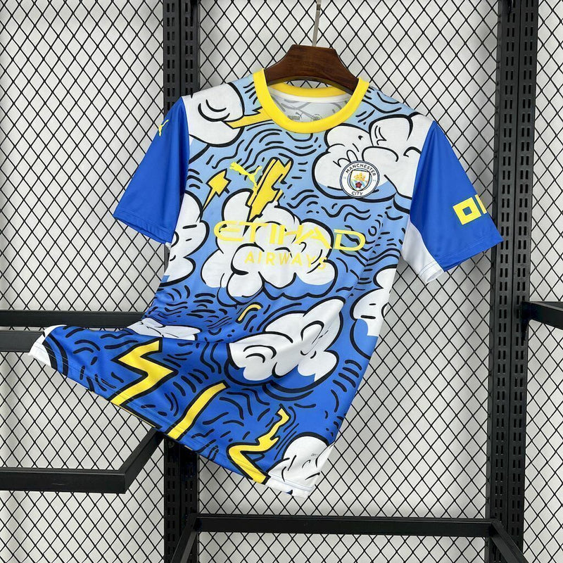 Camisa Manchester City 2025/26 Edição Especial - Torcedor Masculina - Azul