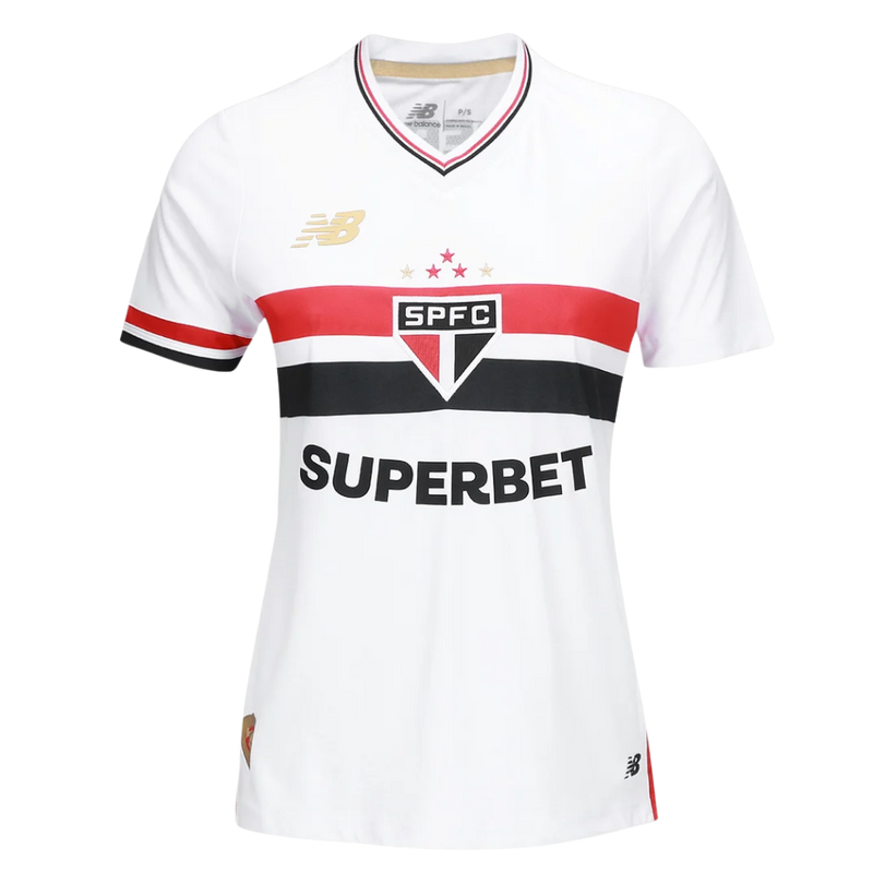 Camisa São Paulo I 25/26 - New Balance Feminina