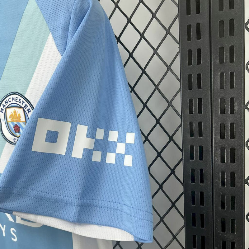 Camisa Manchester City 2025/26 - Torcedor Masculina - Azul