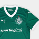 Camisa Palmeiras Home 25/26 Torcedor Puma Masculina verde
