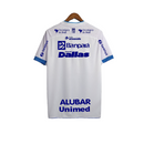 Camisa Paysandu I 23/24 Torcedor Masculina - Branca com listra azul com todos os patrocínios